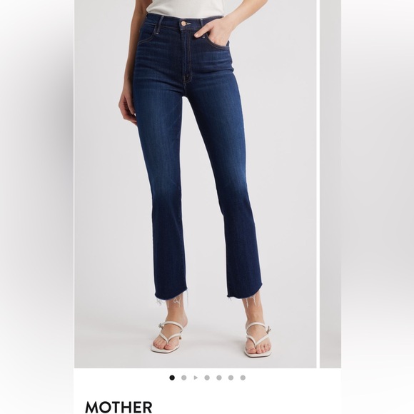 MOTHER Denim - MOTHER “The Hustler Ankle Fray” Jeans